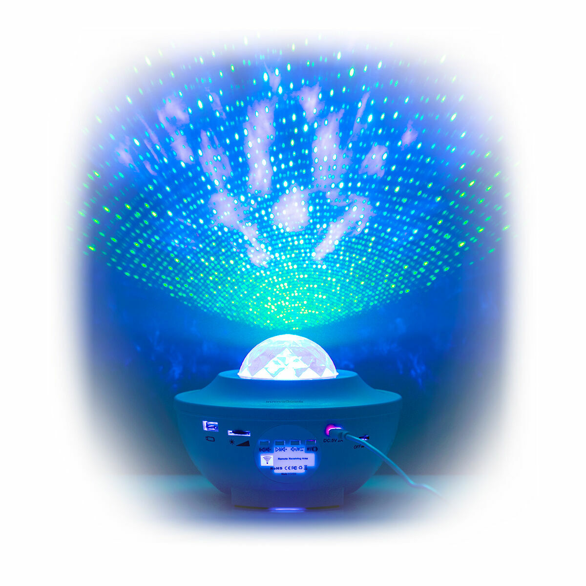 Sedlay LED projektor zvijezda s Bluetooth zvučnikom