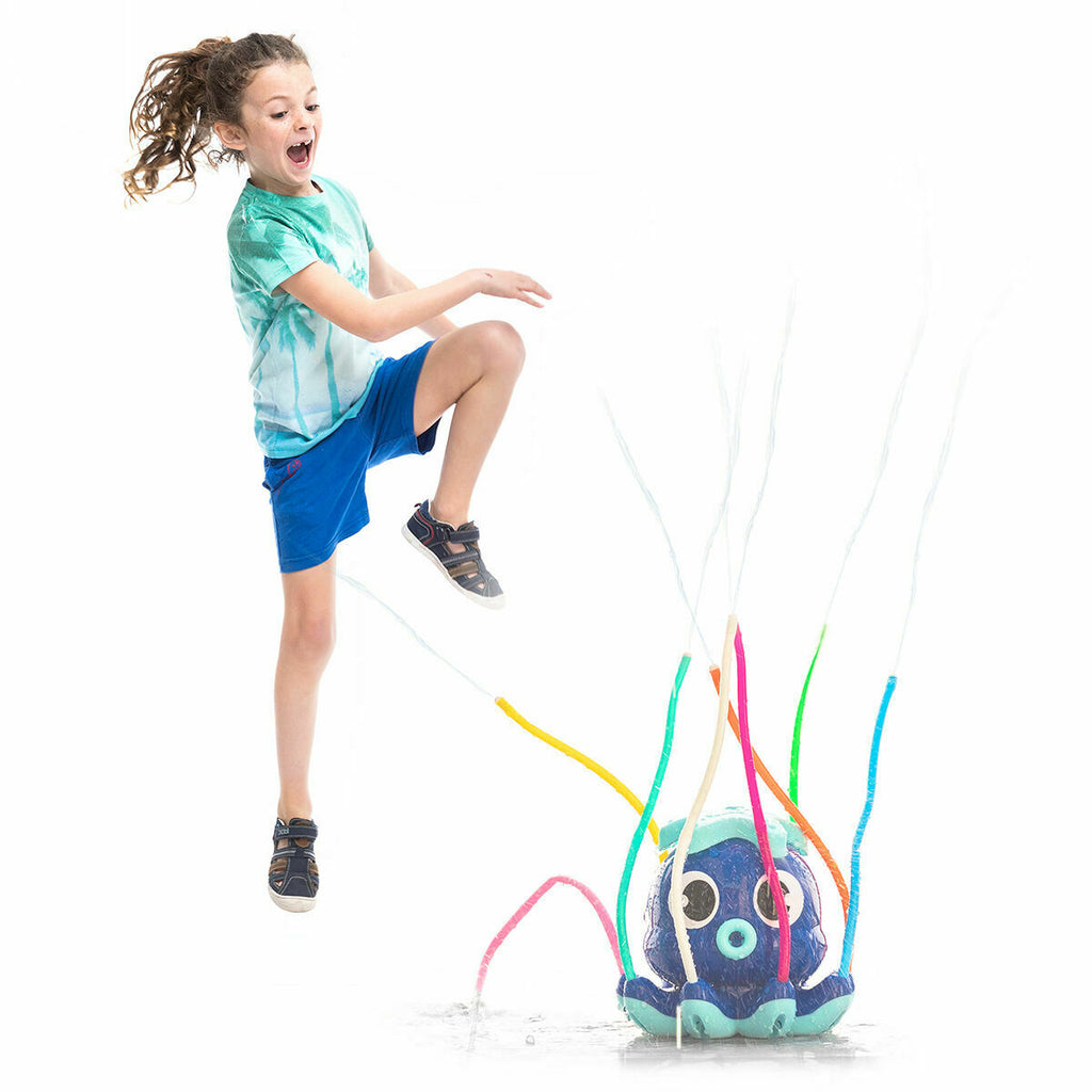 Pack Giant Inflatable Bumper Bubble Ball and Water Sprinkler and Sprayer Toy InnovaGoods-6