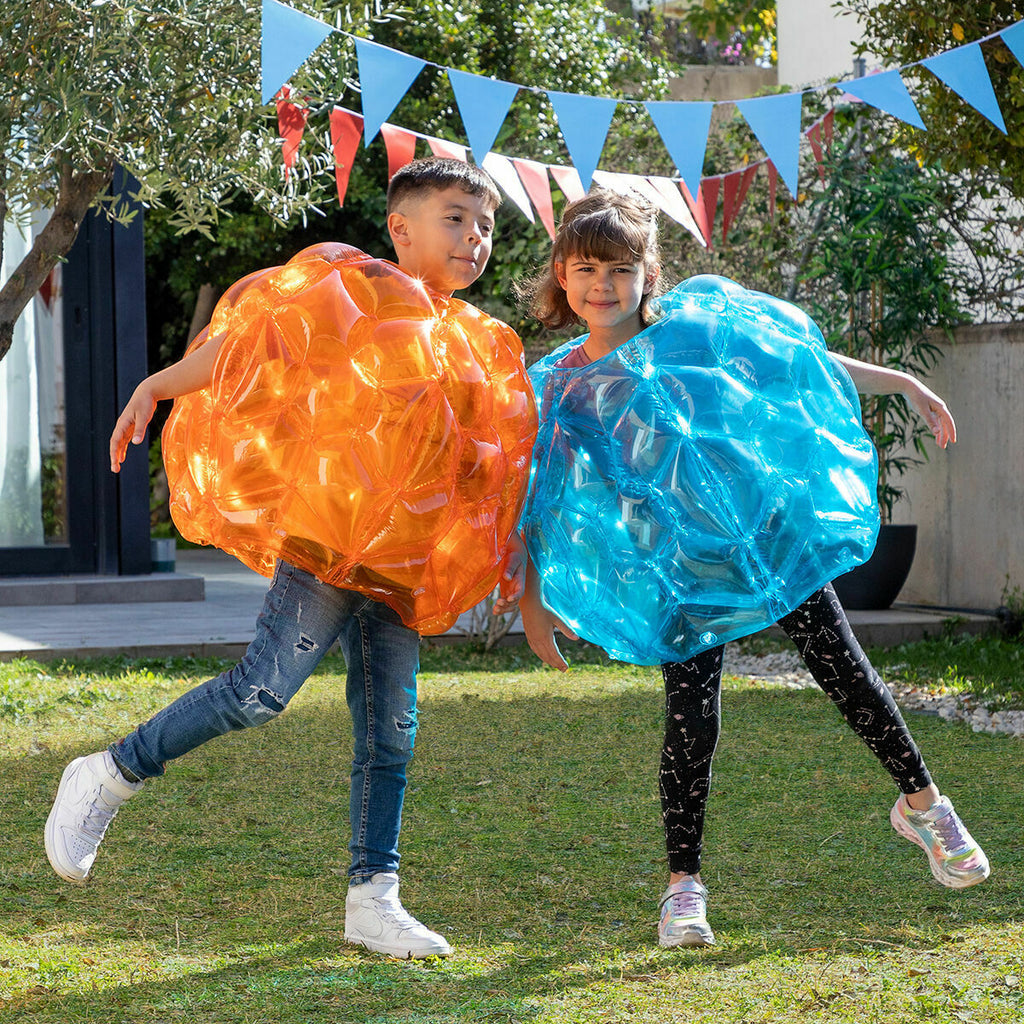 Pack Giant Inflatable Bumper Bubble Ball and Water Sprinkler and Sprayer Toy InnovaGoods-14