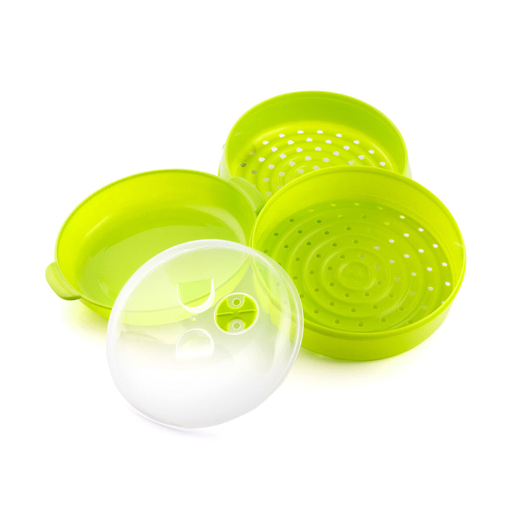 Dvostruka posuda za kuhanje na pari u mikrovalnoj Codowave InnovaGoods