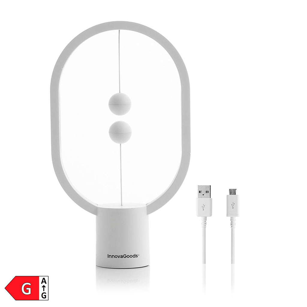 Magilum LED balance lamp with magnetic switch