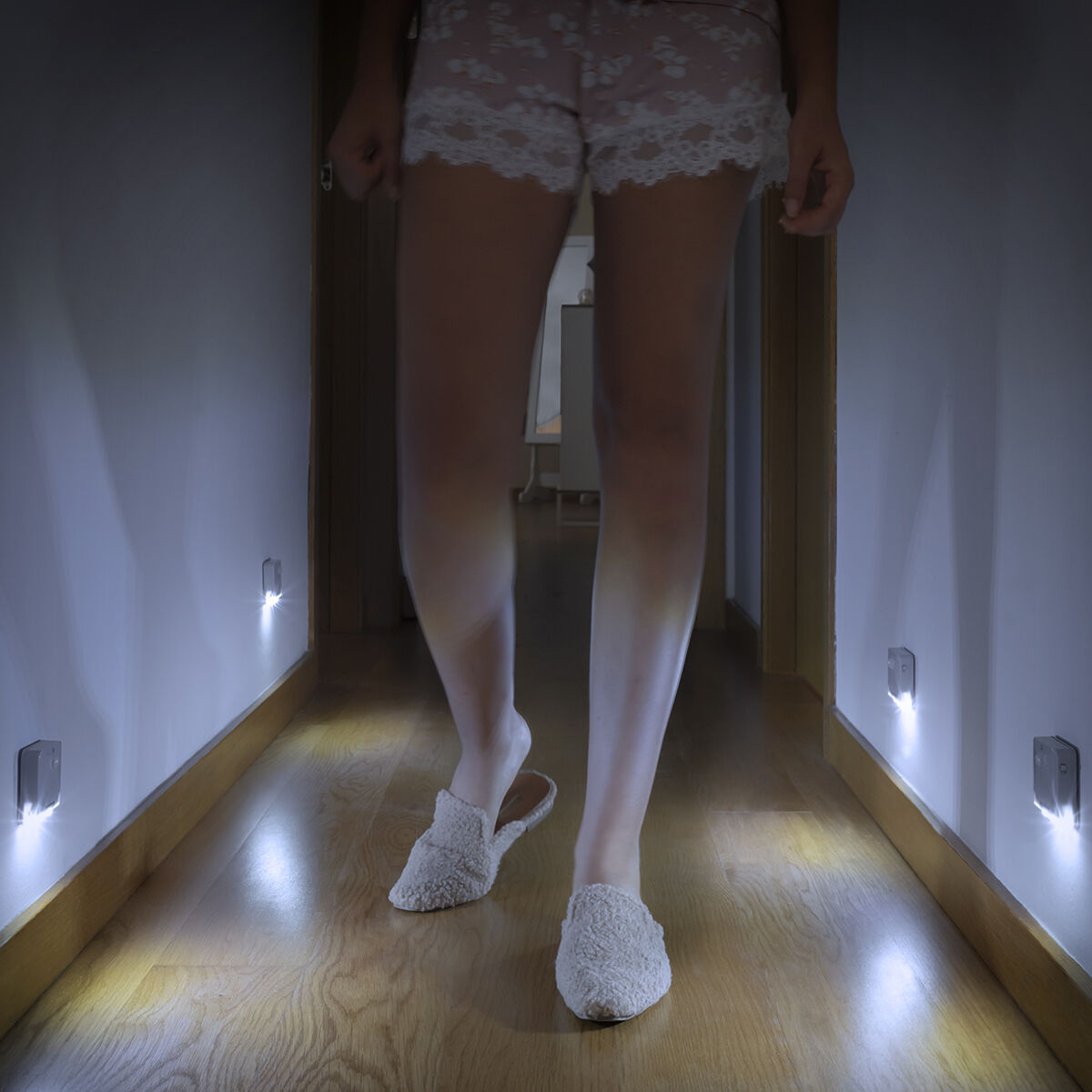 LED svjetla sa senzorom pokreta Lumtoo – 2 komada